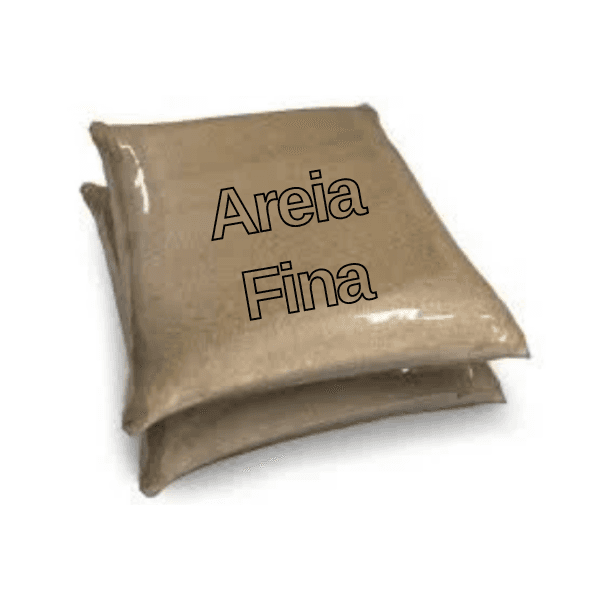Areia Fina Ensacada 20Kg
