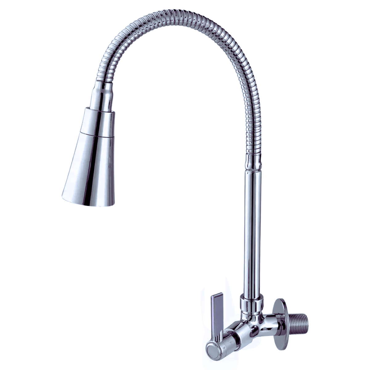 Torneira Gourmet Cozinha Parede Bica Flexível Jato Duplo 1/4 de Volta – Fauzi