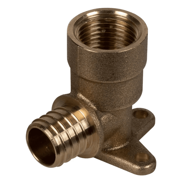 Cotovelo Base Fixa Corpo Longo PEX 16mm x 1/2″ – Astra