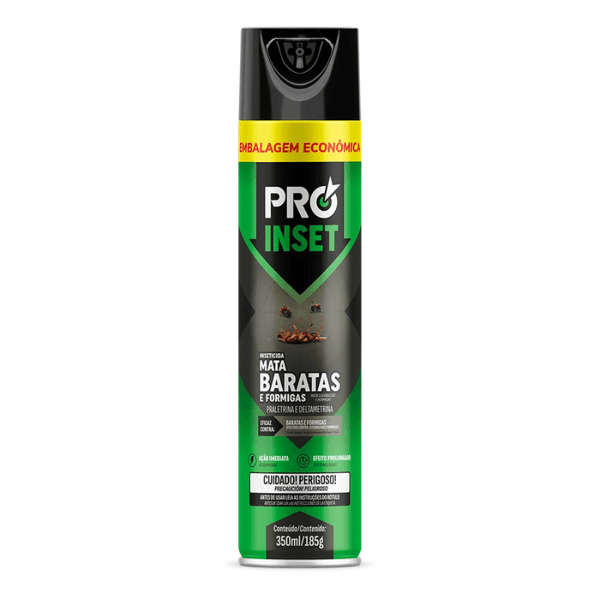 Inseticida Mata Barata E Formiga Spray 350ml – Pro Inset