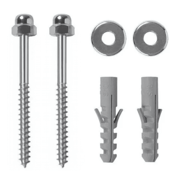 Kit Para Bacia Parafuso Latão De Fixação Bucha 8 – Stoc