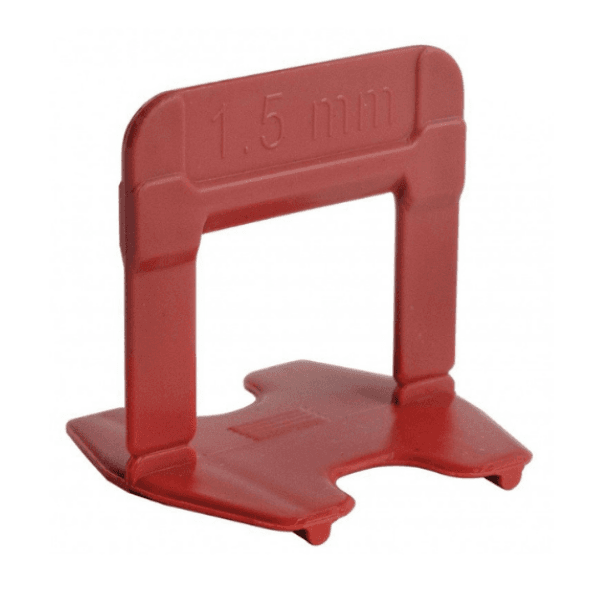 Espaçador Nivelador 1,5mm Vermelho Eco (Pacote Com 50 Unidades) – Cortag