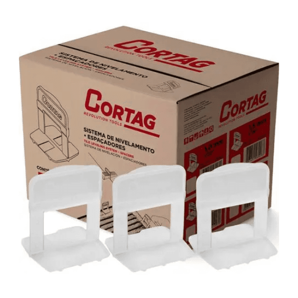 Espaçador Nivelador 2,0mm Granel (Pacote Com 500 Unidades) – Cortag