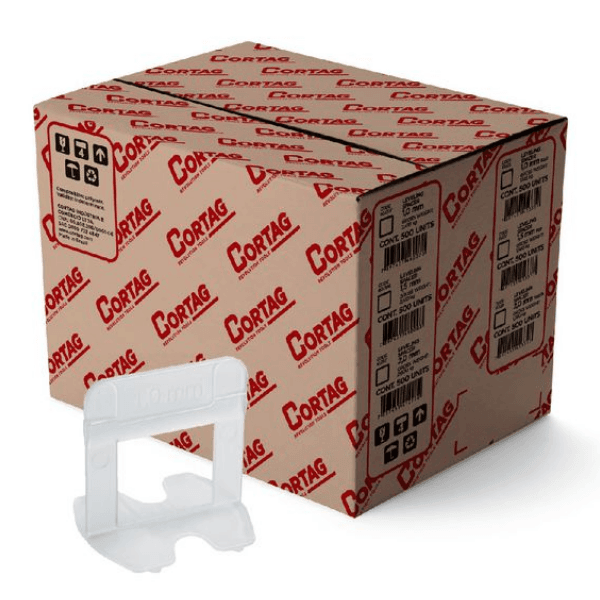 Espaçador Nivelador 1,0 mm (Pacote Com 500 Unidades) – Cortag