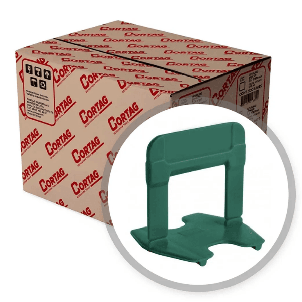 Espaçador Nivelador 2,0mm Eco Verde (Pacote Com 500 Unidades) – Cortag