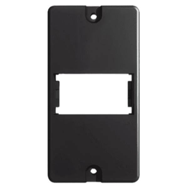 Espelho Modular Para Eletroduto PVC 1 Módulo Preto – Hidrossol