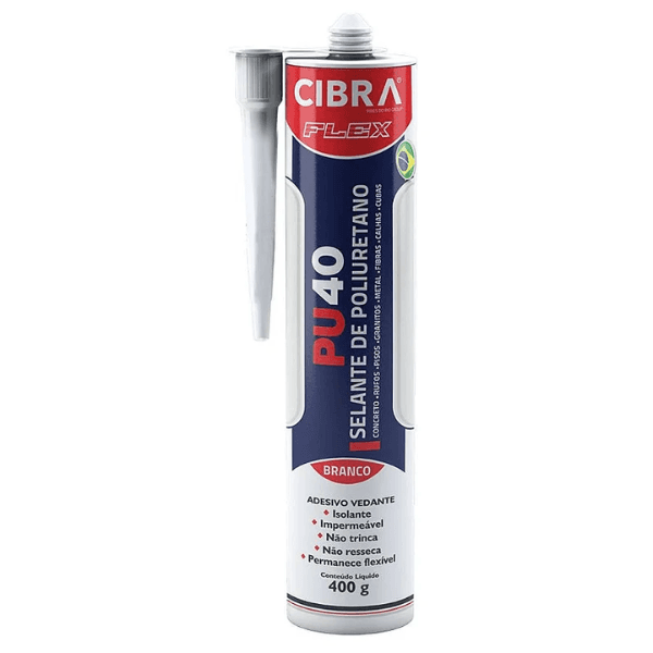 Adesivo Selante Pu40 Cibraflex Branco 400G – Cibra